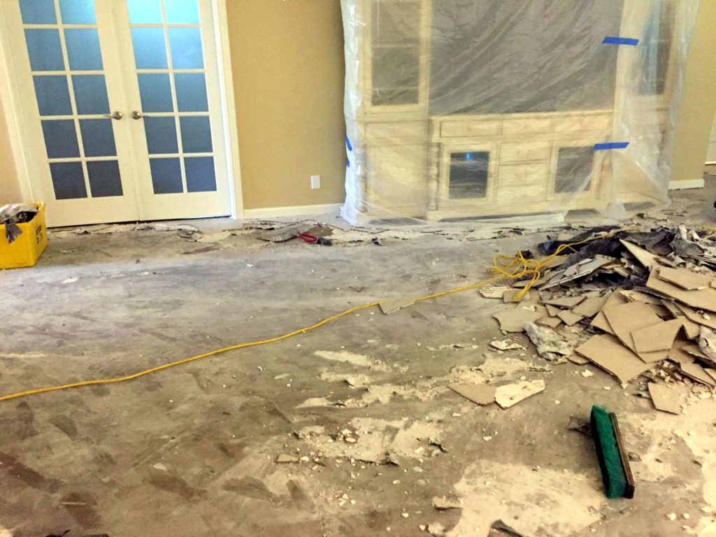 Flooring Removal and Concrete Grinding - Bedard and Son Installations - Loxahatchee, Palm Beach, Dade, Broward Martin Count